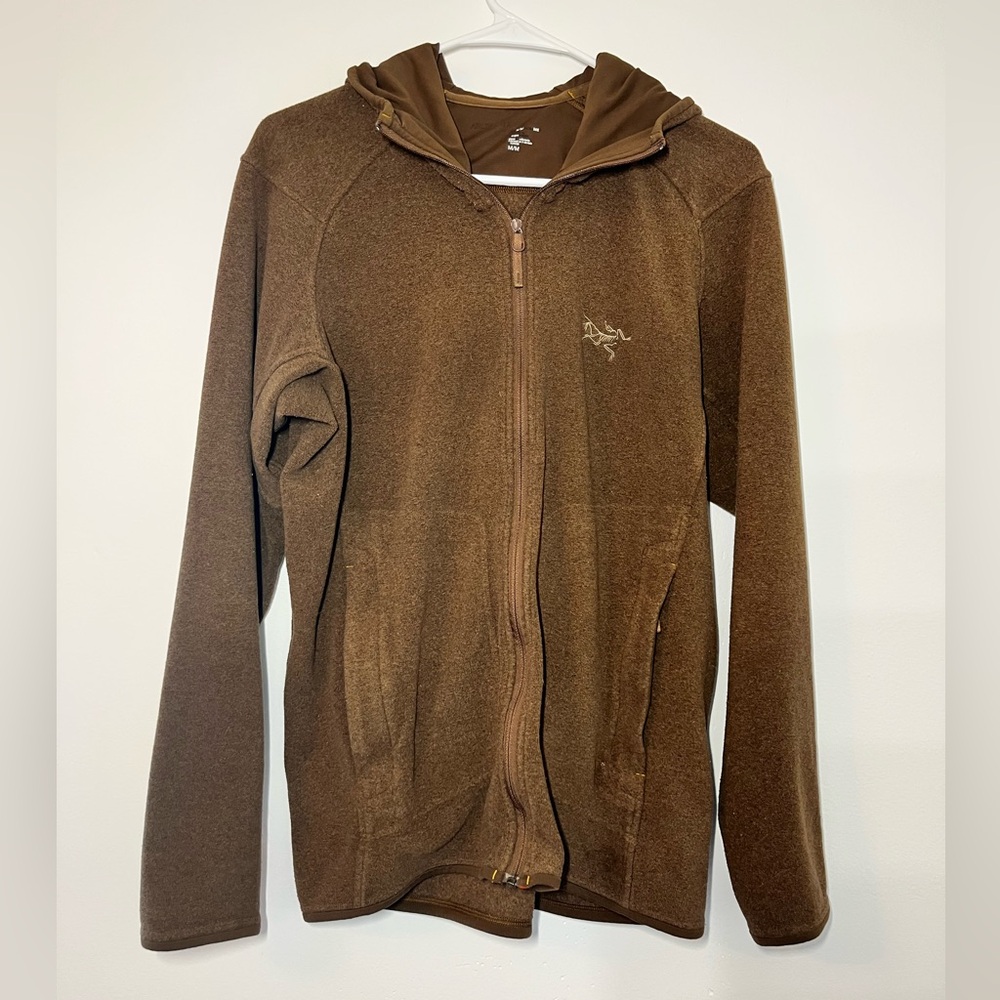 Arc'teryx Caliber Hoody Men’s/Women’s Size M  Brown (unlatched Pocket Zipper) - Picture 2 of 16